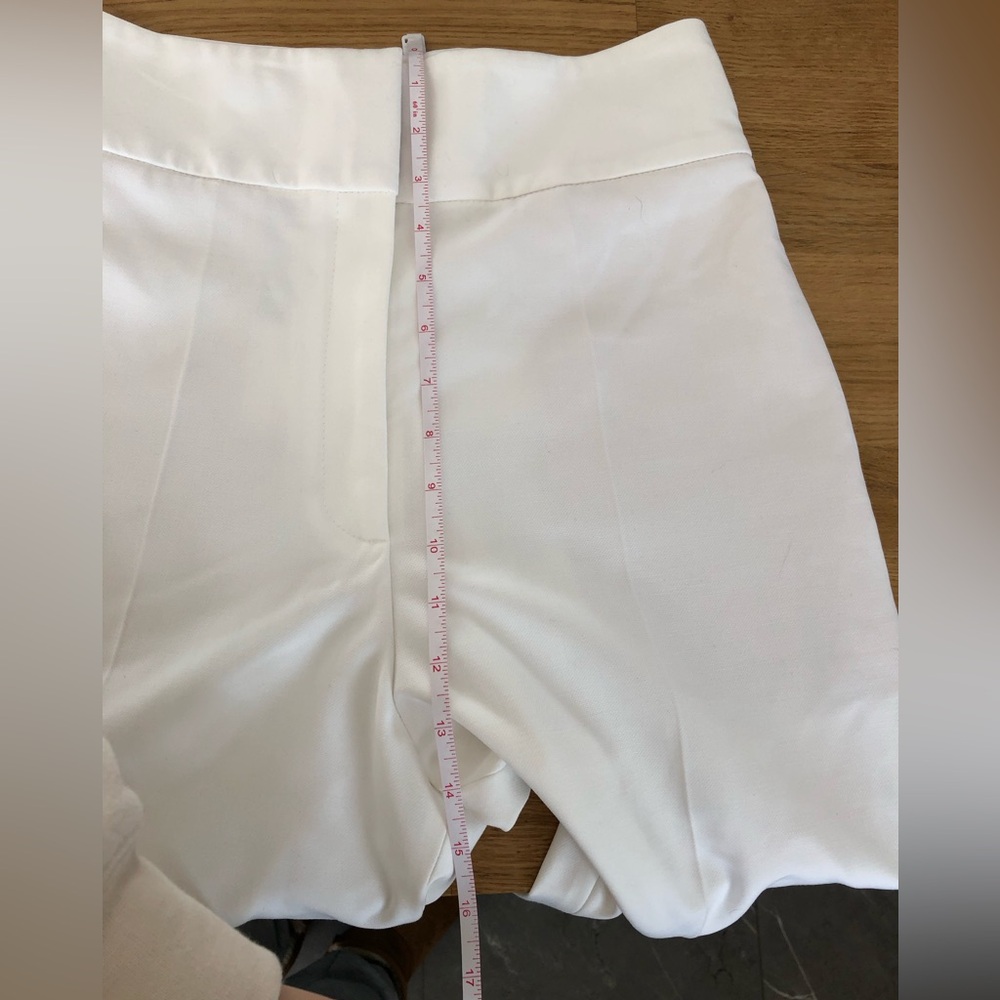 Hugo Boss Women's Wide Leg Cream Pants new - Picture 9 of 10